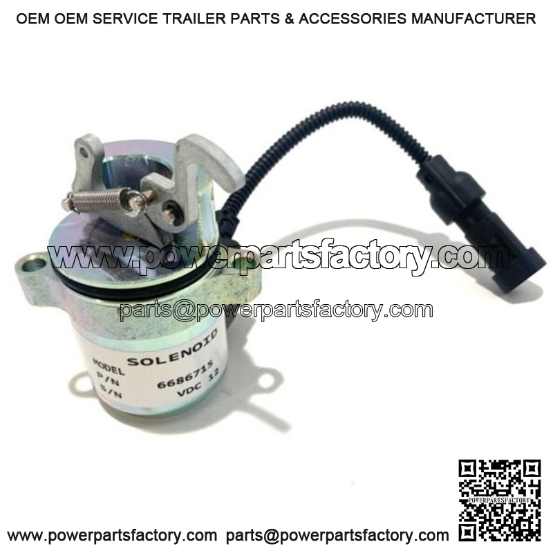 Electric Fuel Shut Off Solenoid For Diesel Deutz Skid Steer 1011/2011 D4103812 - Image 2