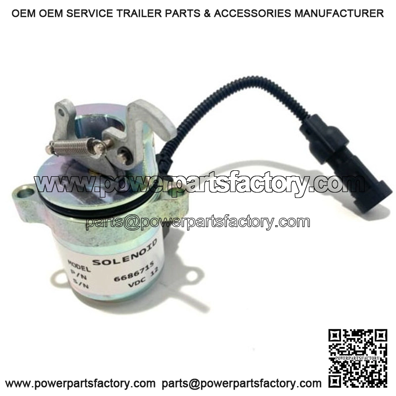 Bobcat Fuel Shut Off Solenoid S250 T200 A300 SL6635 6635 SX SL DX