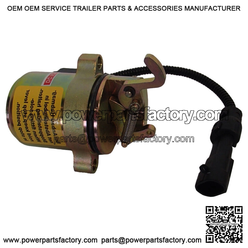 Fuel Shutoff Solenoid with Wire Harness Fits Bobcat 442 863 864 873 883 - Image 2
