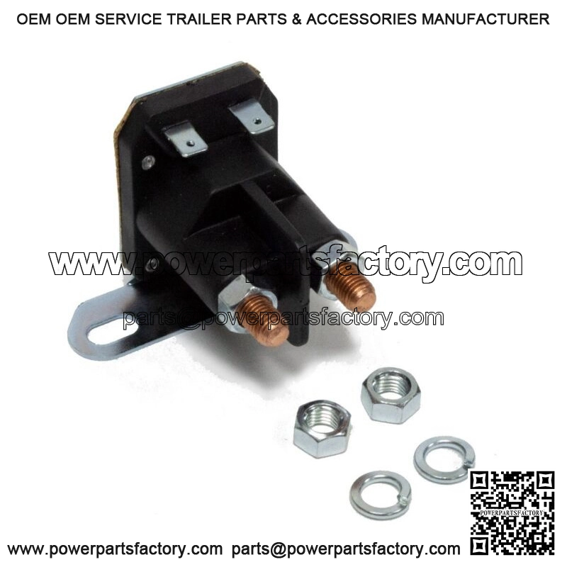 2PK Starter Solenoid for John Deere AM130365 Fits L100 L110 L118 L120 L130 - Image 2