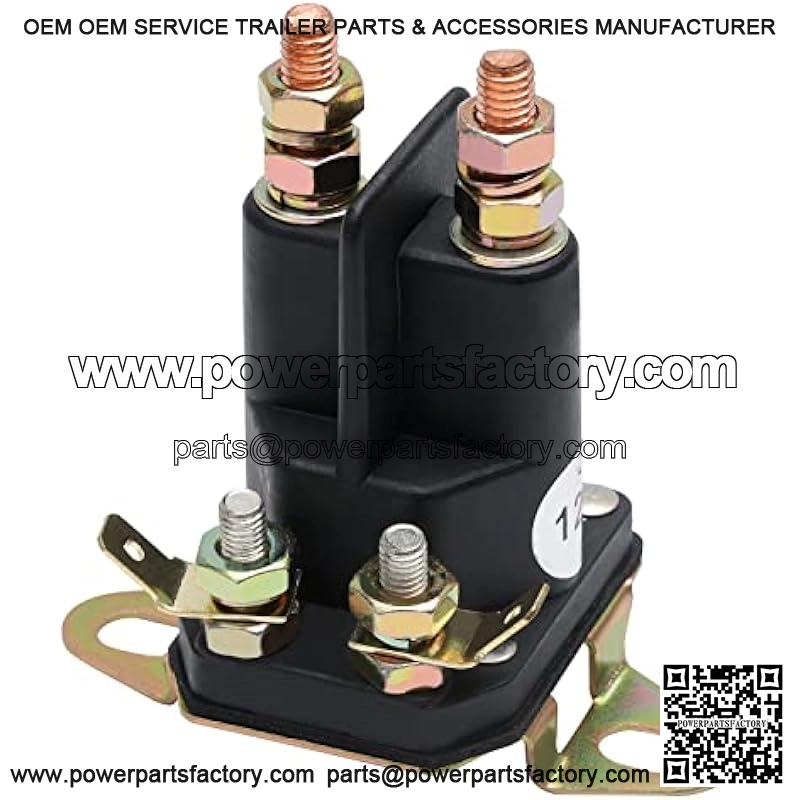 4 Pole Starter Solenoid Relay Switch 145673 Compatible with Briggs Stratton 192507 532192507 Engine MTD Sears and Craftsman LT1000,Poulan Husqvarna Replaces 28-4210,110167,47-1910,532146154