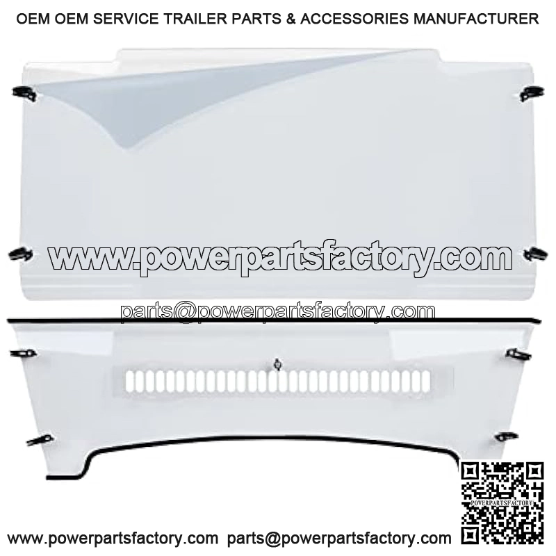 Windshield Heavy Duty Scratch Resistant Compatible with 2004+ John Deere HPX 4x4, XUV 620i, 625i, 825i, 850, 855D - Image 2