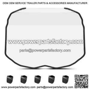 UV-Protected Full Front Windshield for Can-Am Maverick X3/X3 MAX (2017-2025)