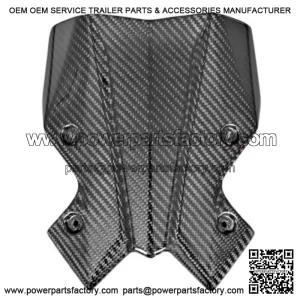 2020-2021 Kawasaki Z650 100% Carbon Fiber Windshield