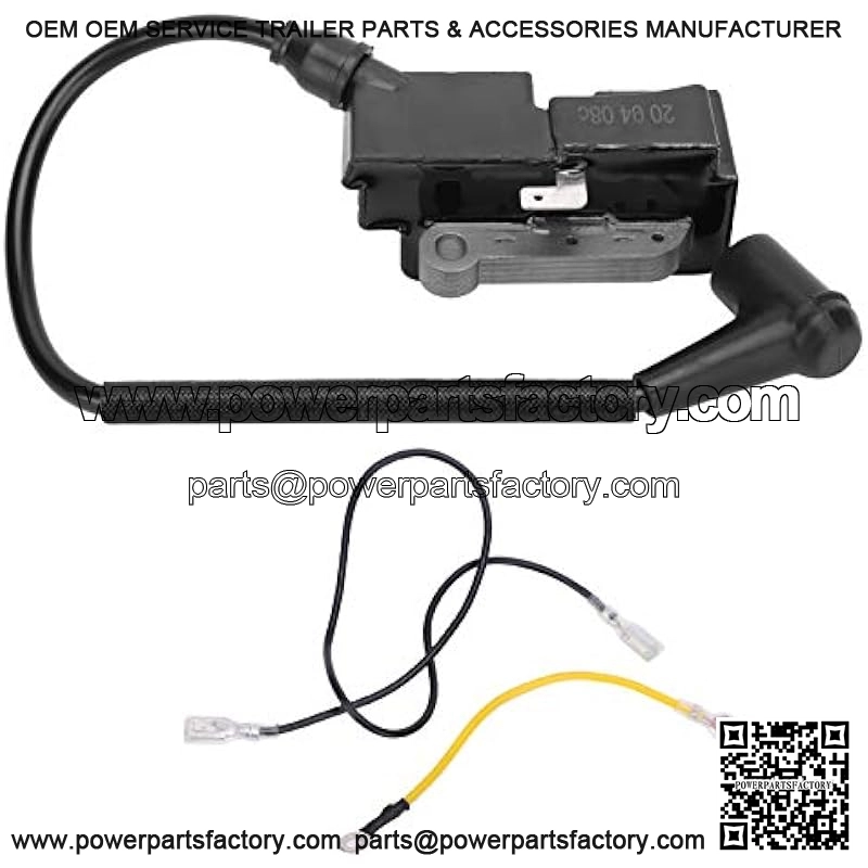 Chainsaw Ignition Coil, ABS High Voltage Package Replacement, Ignition Coil Module Assembly for Husqvarna 340 345 346 350 351 353 357 359 362 365 371 372, Module