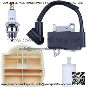 Ignition Coil Air Fuel Filter For Husqvarna 445 450 445e 450e Chainsaw 573935702 , Ignition Coil, Air Filter, Fuel Filter, Spark Plug