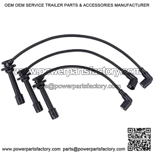 MOTOKU MIA11722 MIA11723 MIA11724 Spark Plug Wire for John Deere Gator XUV Cylinder #1#2#3