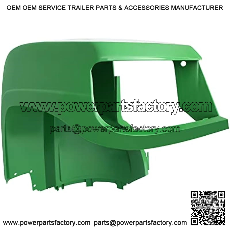 New Green Right Front Fender Compatible with John Deere Gator 620i 850D Replacement for AM137567 - Image 3
