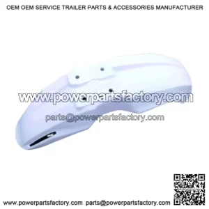 SUZUKI FRONT FENDER PLASTIC WHITE fit 2008 - 2022 DR-Z DRZ 400SM