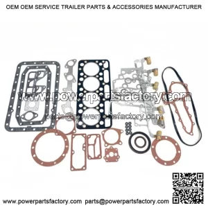 For Kubota V1902 Full Gasket Set 15834-03310 16602-03310 07916-24305