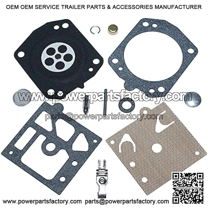 Carburetor Repair Kit Fit For Walbro K-22-HDA HDA-10 For Husqvarna 351 350 346 340 44 42, Carburetor Repair Kit - Image 2