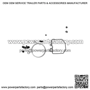 Honda OEM Carburetor Gasket Set 16010-413-405 CB400T CM400 CM250 CB450 Parts