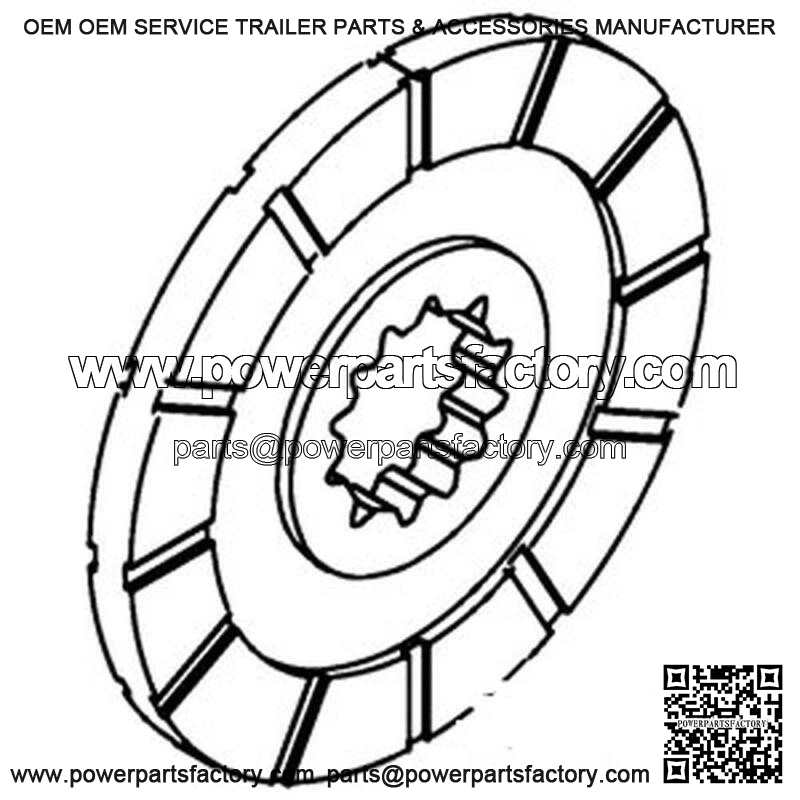 Brake Disc Fits International B414 704422R93 Fits Case IH 275
