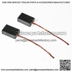 Black and Decker 2 Pack Of Genuine OEM Replacement Brushes # 242273-00-2PK