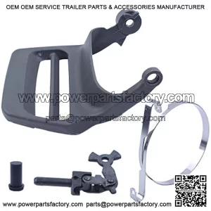 Chain Brake Handle Band Joint Kit For Husqvarna 357XP 359 357 Chainsaw 537159302, Brake Handle Guard, Joint Knee, Brake Band, Clutch Cover Buffer.
