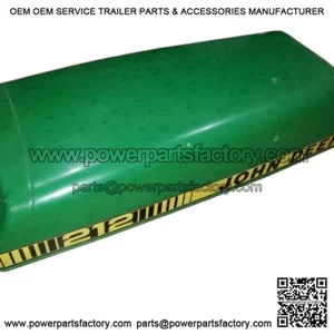1985 John Deere 212 OEM Hood AM36454 Hinges AM35258 AM35259 210 214 216 312 314