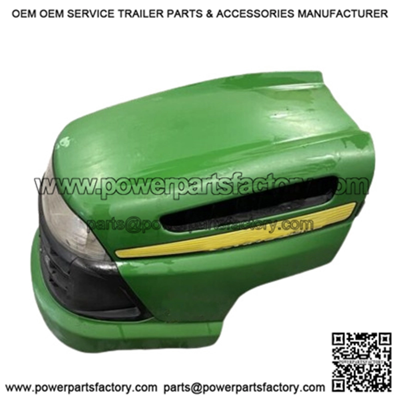 OEM JOHN DEERE LA120 RIDING LAWNMOWER COMPLETE HOOD W/ LIGHTS