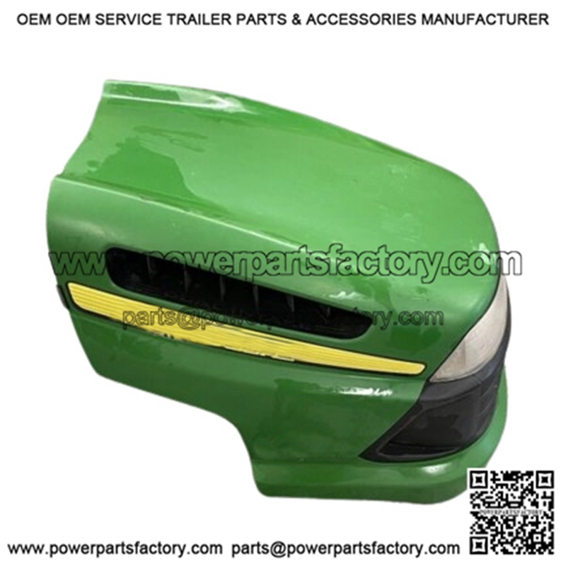 OEM JOHN DEERE LA120 RIDING LAWNMOWER COMPLETE HOOD W/ LIGHTS - Image 2