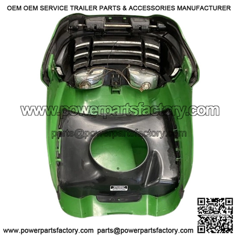 OEM JOHN DEERE LA120 RIDING LAWNMOWER COMPLETE HOOD W/ LIGHTS - Image 4