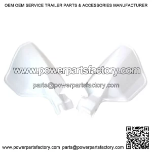 Suzuki Hand Brush Guard Guards white L/R set Fit DR650SE DRZ400S DR350SE