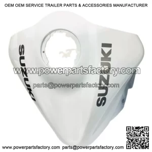 SUZUKI OEM COVER,FUEL TANK FR (WHITE) 44290-10L00-YUH for 22-24 GSX1300R
