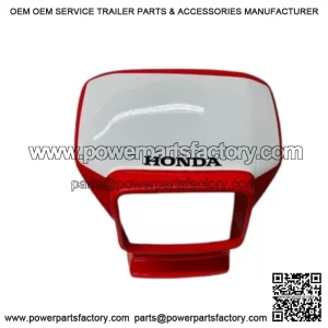 HONDA OEM FRONT VISOR SET RED 2000-2007 XR650L 87125-MY6-A20ZA 87125MY6A20ZA New