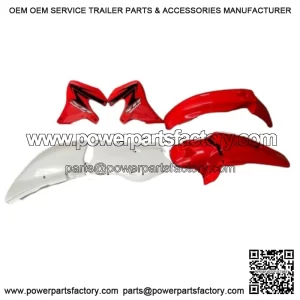 Honda Plastic Body Kit Set XR650R Fenders Panels Shrouds OEM 2007 Graphics set