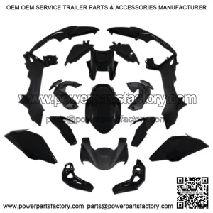 Kawasaki Z650 2017-2019 Injection ABS Bodywork Panel Fairing Kit Complete Set