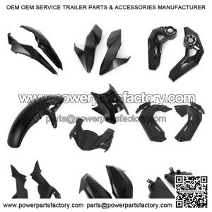 Kawasaki Z650 2017-2019 Bodywork Fairing ABS Injection Molding Unpainted