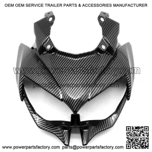 Kawasaki Z650 Z 650 2020-2021 Carbon Fiber Front Nose Headlight Fairing Set