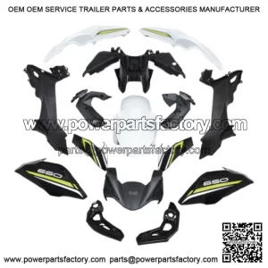 Kawasaki Z650 2017-2019 Injection ABS Plastic Bodywork Fairing Kit