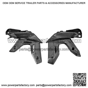 2020-2021 Kawasaki Z650 100% Carbon Fiber Radiator Covers