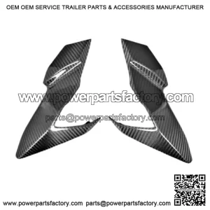 2017-2019 Kawasaki Z650 100% Carbon Fiber Front Side Fairings