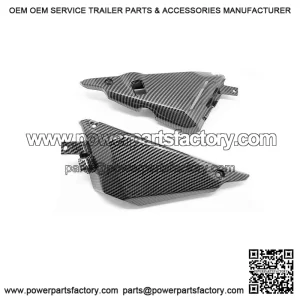 KAWASAKI Z650 2017-2019 Carbon Fiber Texture Side Fairing Frame Cover Panel