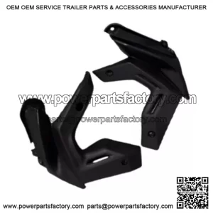 Kawasaki Z650 2021-2023 Black Side Radiator Cover Frame Fairing Cowl