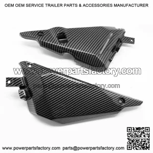 Kawasaki Z650 2017-2019 Carbon Fiber Side Radiator Cover Panel Fairing Cowl