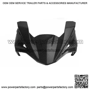 Kawasaki Z650 2017-2019 Carbon Front Nose Headlight Cover Surround Fairing