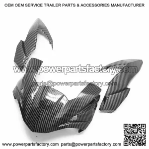 Kawasaki Z650 2017-2019 Carbon Fiber Front Headlight Fairing Side Panel