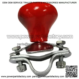 Red Universal Tractor Steering Wheel Spinner Knob for Deep Spoke Wheel