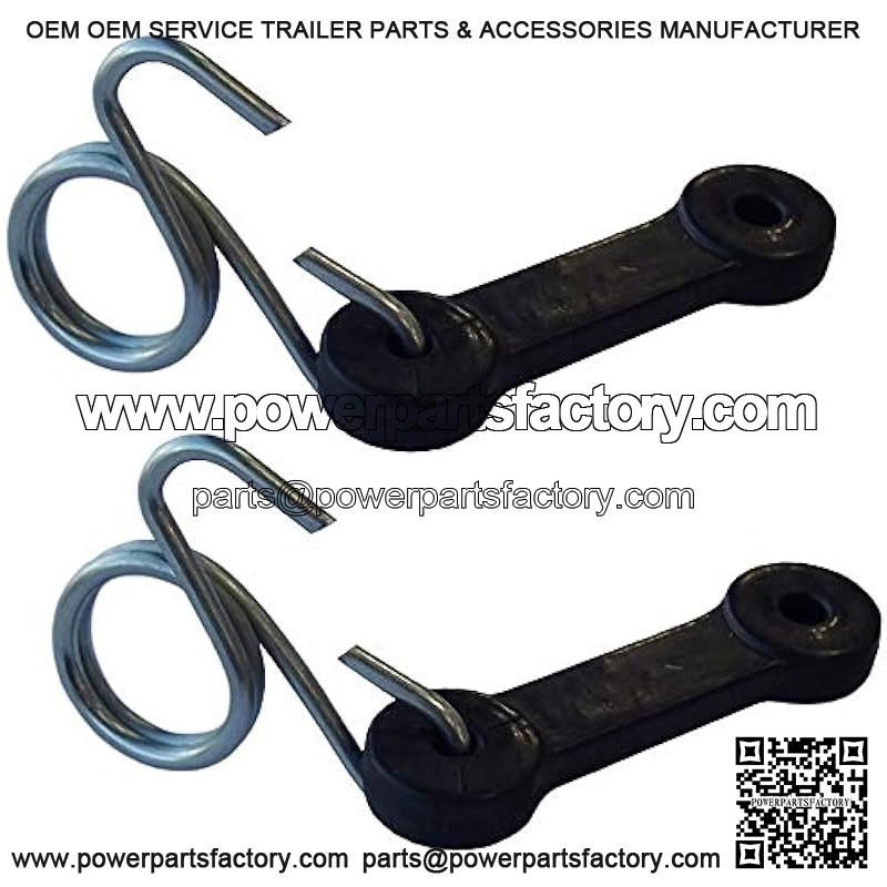 2 Pack 532160793 160793 Tractor Bagger Latch Grass Chute with Hook Bagger Latch Straps for Husqvarna/Poulan/Roper/Sears/Craftsman/Weed Eater/AYP - Image 3