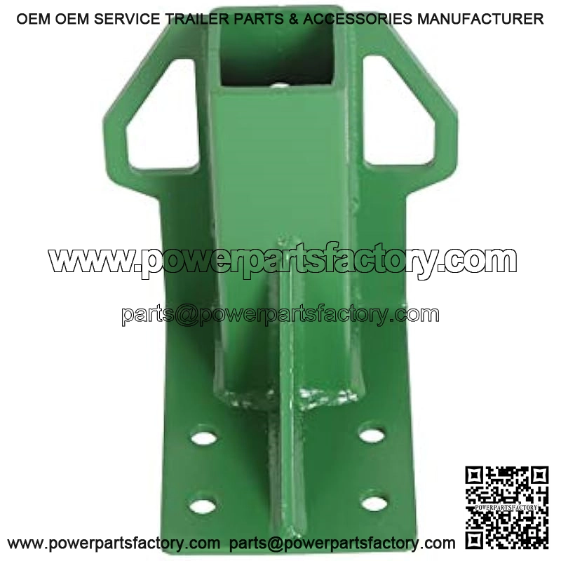 Rear Trailer Hitch Receiver Compatible with John Deere Gator 4x2 6x4 Old Style Models with Vertical Brace Hardware Included - Image 4