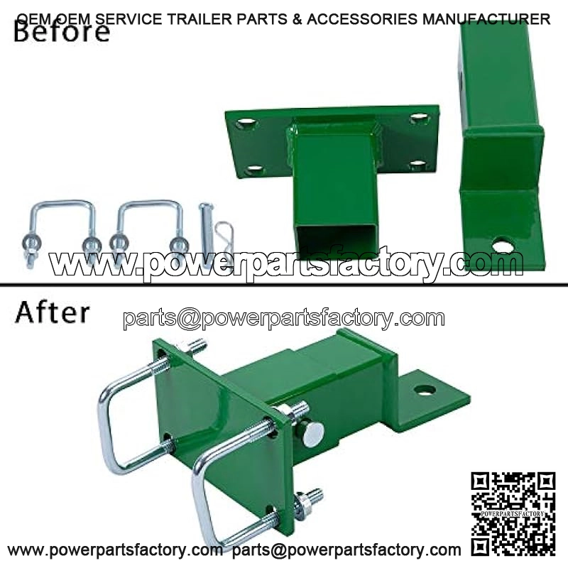 Zero Turn Mower Lawn Hitch Receiver Compatible with John Deere Gas Z Trak 400 Series Ztrac & 200, 400, 600 Series & Z224 Z225 Z245 Z445 Z425 Z465 & Z910 Z920 Z925 Z930 Z950 Z960 Z970 - Image 2
