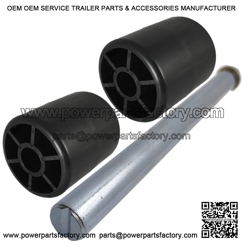 2Pk Deck Roller With Shaft Rod for John Deere M113955 M41644 M111134 GT GX LX
