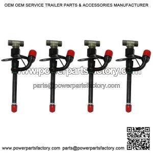 4 PCS Fuel Injector For John Deere 3029 4039 6059 6068 Loader 300D 310C 6600