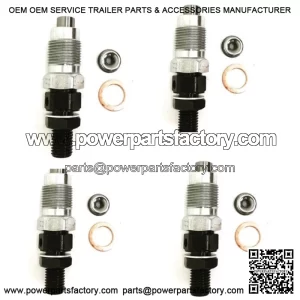 For Kubota Fuel Injector Nozzel Assy V2203 V2003 D1703 16454-53905 Set of 4