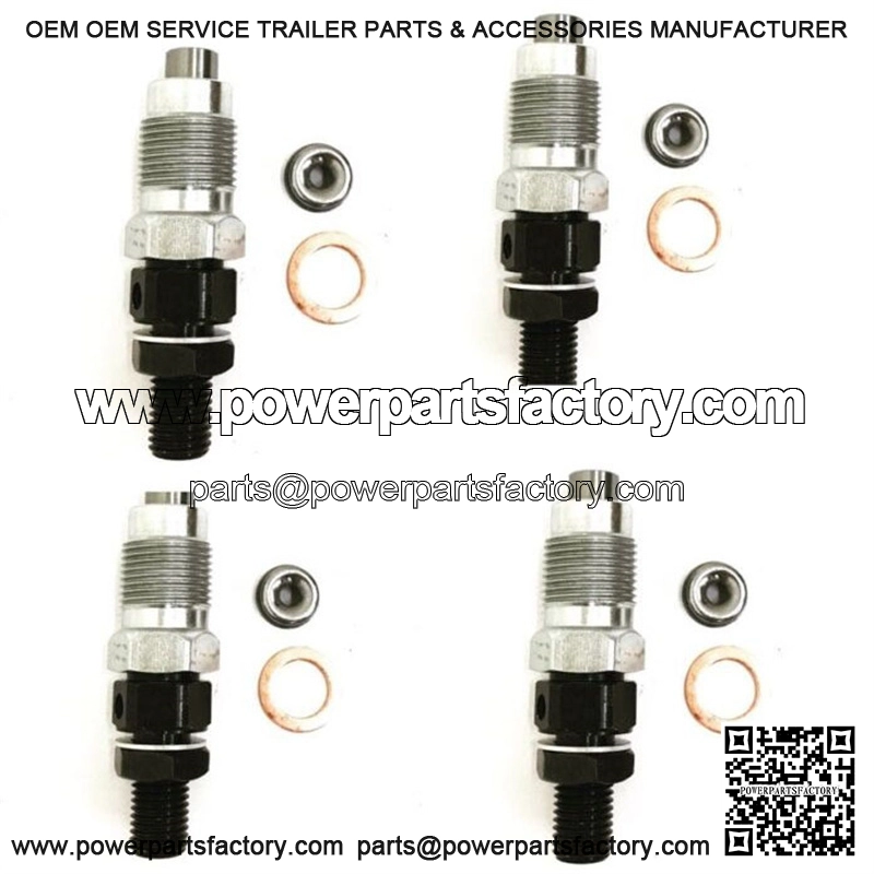 For Kubota Fuel Injector Nozzel Assy V2203 V2003 D1703 16454-53905 Set of 4