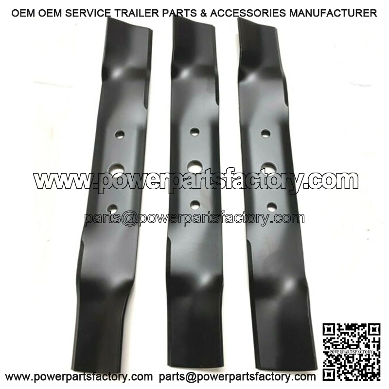 For John Deere Mower Blades 48" L120 L130 GX20250 91-108 330-619 Set of 3