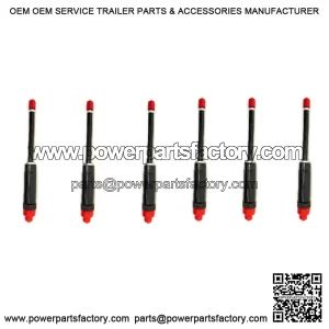 Fuel Injector Pencil Nozzle CAT 3406B 3432 3408 3408B 4W7018 Set of 6