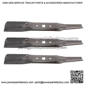 Three (3) Mower Blades Fits Cub Cadet RZT L 54 RZT S 54 RZT LX 54 - RZT-L54