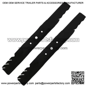 (2-Pack) Mower Mulch Blades - 42'' Fits John Deere L100 L110 L105 L108 L118 L111